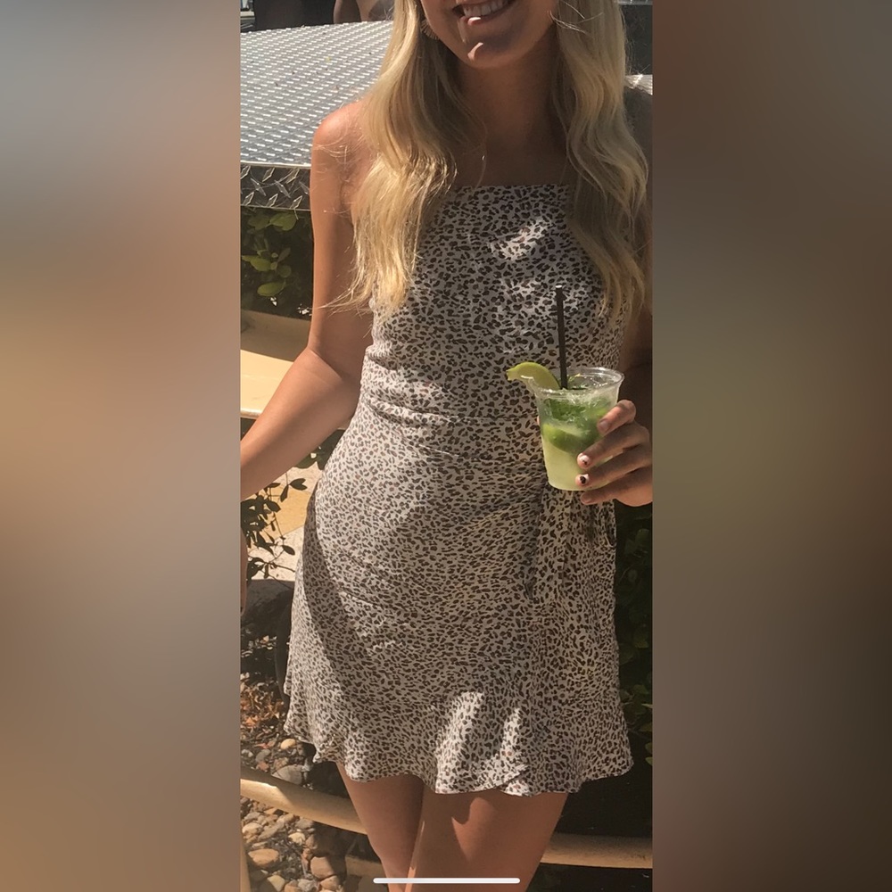 Abercrombie leopard dress